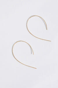 GOLD COMMA EARRINGS